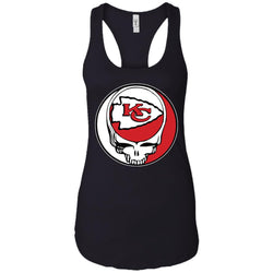 Kansas City Chiefs Grateful Dead Steal Your Face Football Nfl Shirts Women Tank Top