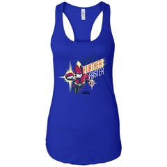 Captain Marvel Higher Further Faster Drawn Women Tank Top Women Tank Top - parenttees