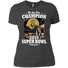 Nfl – New Orleans Saints We Are The Champion 2019 Super Bowl Football Women Cotton T-Shirt Women Cotton T-Shirt - parenttees