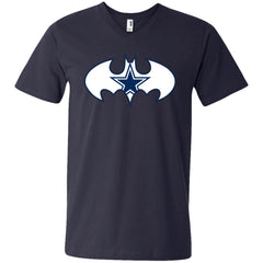 We Are The Dallas Cowboys Batman Nfl Mashup Men V-Neck T-Shirt Men V-Neck T-Shirt - parenttees