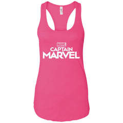 Marvel Captain Marvel Movie Logo White Women Tank Top Women Tank Top - parenttees