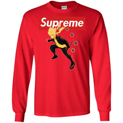 Supreme Naruto T-shirt Men Long Sleeve Shirt Men Long Sleeve Shirt - parenttees