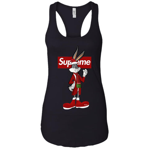 Supreme Rabbit Party T-shirt Women Tank Top Black / X-Small Women Tank Top - parenttees