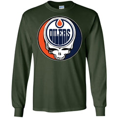 Edmonton Oilers Grateful Dead Steal Your Face Hockey Nhl Shirts Men Long Sleeve Shirt Men Long Sleeve Shirt - parenttees