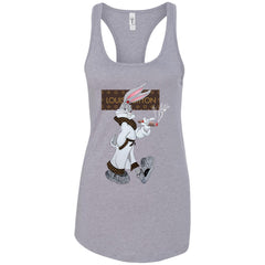 Louis Vuitton Rabbit Smoking Shirt Women Tank Top Women Tank Top - parenttees