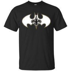 We Are The New Orleans Saints Batman Nfl Mashup Men Cotton T-Shirt