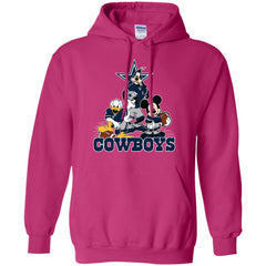 Mickey Mouse Dallas Cowboys American Football Nfl Sports Shirt Pullover Hoodie Sweatshirt Pullover Hoodie Sweatshirt - parenttees