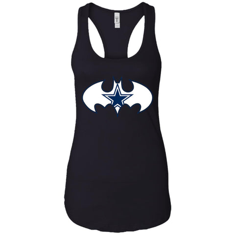 We Are The Dallas Cowboys Batman Nfl Mashup Women Tank Top Black / X-Small Women Tank Top - parenttees