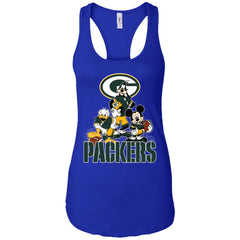 Mickey Mouse Green Bay Packer American Football Nfl Sports Shirt Women Tank Top Women Tank Top - parenttees