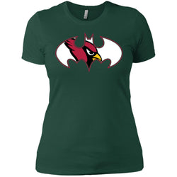 We Are The Arizona Cardinals Batman Nfl Mashup Women Cotton T-Shirt