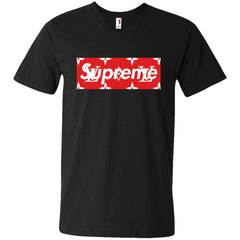 Louis Vuitton Box Supreme T-shirt Men V-Neck T-Shirt Men V-Neck T-Shirt - parenttees