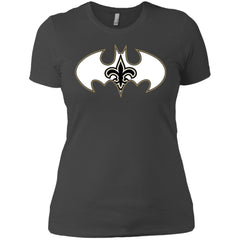 We Are The New Orleans Saints Batman Nfl Mashup Women Cotton T-Shirt Women Cotton T-Shirt - parenttees