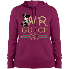 Mr Mickey Gucci Couple Disney Shirt Valentine's Day T-shirt Women Hooded Sweatshirt Women Hooded Sweatshirt - parenttees