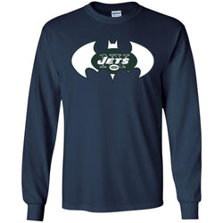 We Are The New York Jets Batman Nfl Mashup Men Long Sleeve Shirt