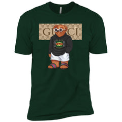 Best Gucci Bear Style Fashion T-shirt Men Short Sleeve T-Shirt Men Short Sleeve T-Shirt - parenttees