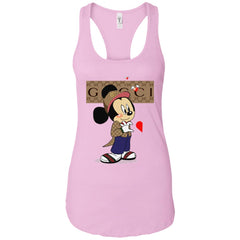 Couple Gucci Mickey Tshirt Valentine's Day Women Tank Top Women Tank Top - parenttees