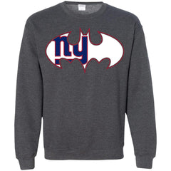 We Are The New York Giants Batman Nfl Mashup Crewneck Pullover Sweatshirt Crewneck Pullover Sweatshirt - parenttees