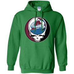 Colorado Avalanche Grateful Dead Steal Your Face Hockey Nhl Shirts Pullover Hoodie Sweatshirt Pullover Hoodie Sweatshirt - parenttees