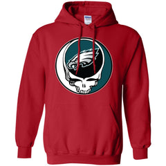 Philadelphia Eagles Grateful Dead Steal Your Face Football Nfl Shirts Pullover Hoodie Sweatshirt Pullover Hoodie Sweatshirt - parenttees