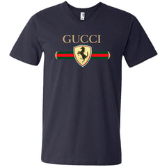 Gucci Ferrari T-shirt Men V-Neck T-Shirt Men V-Neck T-Shirt - parenttees