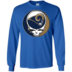 Los Angeles Rams Grateful Dead Steal Your Face Football Nfl Shirts Men Long Sleeve Shirt Men Long Sleeve Shirt - parenttees