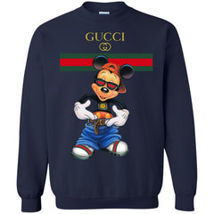 Gucci Logo Mickey Gift Trending T-shirt Crewneck Pullover Sweatshirt Crewneck Pullover Sweatshirt - parenttees