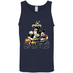 Mickey Mouse New Orleans Saints American Football Nfl Sports Shirt Men Cotton Tank Men Cotton Tank - parenttees