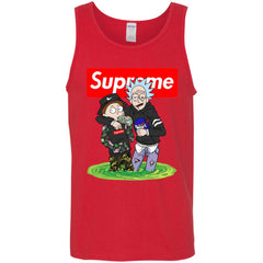 Supreme Rick And Morty T-shirt Men Cotton Tank Men Cotton Tank - parenttees