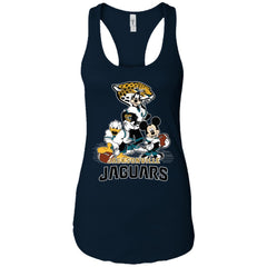 Mickey Mouse Jacksonville Jaguar American Football Nfl Sports Shirt Women Tank Top Women Tank Top - parenttees