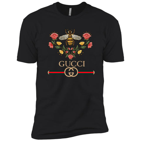 Gucci Logo T-shirt Men Short Sleeve T-Shirt Black / X-Small Men Short Sleeve T-Shirt - parenttees