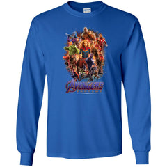 Marvel Avengers  Endgame Men Long Sleeve Shirt Men Long Sleeve Shirt - parenttees