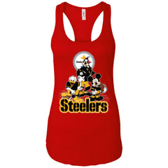 Mickey Mouse Pittsburgh Steelers American Football Nfl Sports Shirt Women Tank Top Women Tank Top - parenttees