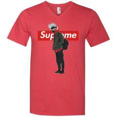 Supreme Naruto Funny Style T-shirt Men V-Neck T-Shirt Men V-Neck T-Shirt - parenttees