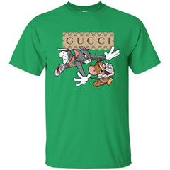 Gucci Tom And Jerry Cartoon T-shirt Men Cotton T-Shirt Men Cotton T-Shirt - parenttees