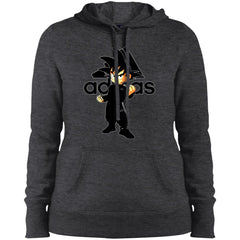 Goku Adidas Black T-shirt Women Hooded Sweatshirt Women Hooded Sweatshirt - parenttees