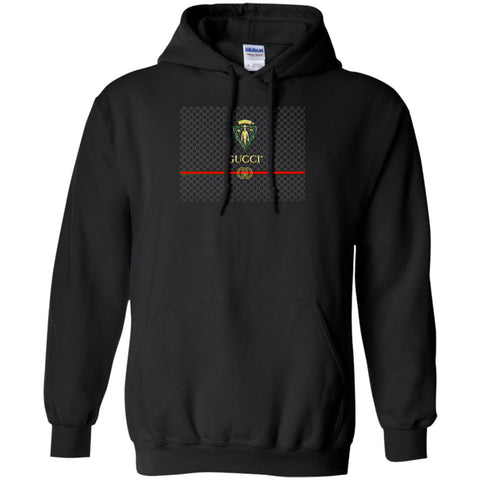 Gucci Graphic Logo Black T-shirt Pullover Hoodie Sweatshirt Black / S Pullover Hoodie Sweatshirt - parenttees