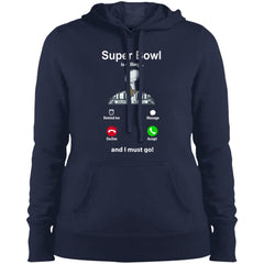 Nfl - Super Bowl Is Calling And I Must Go New Orleans Saints 2019 Football Women Hooded Sweatshirt Women Hooded Sweatshirt - parenttees