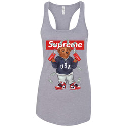 Supreme Bear Hot Trending T-shirt Women Tank Top