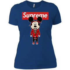 Supreme Mickey Style Fashion T-shirt Women Cotton T-Shirt Women Cotton T-Shirt - parenttees