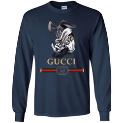 Gucci Rabbit Movie Disney T-shirt Men Long Sleeve Shirt