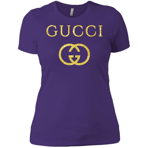 Gucci Logo Vintage Inspired Women Cotton T-Shirt