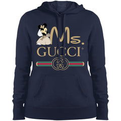 Gucci Couple Disney Ms Minnie Valentine's Day T-shirt Women Hooded Sweatshirt Women Hooded Sweatshirt - parenttees