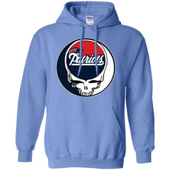 New England Patriots Grateful Dead Steal Your Face Football Nfl Shirts Pullover Hoodie Sweatshirt Pullover Hoodie Sweatshirt - parenttees