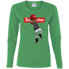 Supreme Marquese Scott T-shirt Women Long Sleeve Shirt Women Long Sleeve Shirt - parenttees