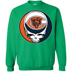 Chicago Bears Grateful Dead Steal Your Face Football Nfl Shirts Crewneck Pullover Sweatshirt Crewneck Pullover Sweatshirt - parenttees