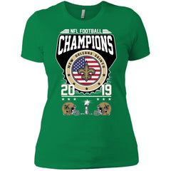 Nfl – Football Champions New Orleans Saints Super Bowl 2019 Women Cotton T-Shirt Women Cotton T-Shirt - parenttees