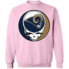 Los Angeles Rams Grateful Dead Steal Your Face Football Nfl Shirts Crewneck Pullover Sweatshirt Crewneck Pullover Sweatshirt - parenttees