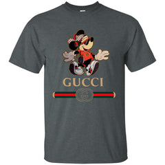 Gucci Mickey Fashion Stylelist Music T-shirt Men Cotton T-Shirt Men Cotton T-Shirt - parenttees