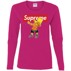 Supreme Dabbing T-shirt Women Long Sleeve Shirt Women Long Sleeve Shirt - parenttees