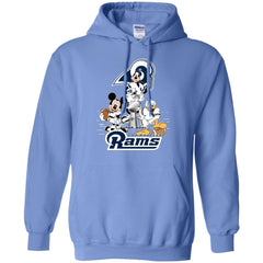 Nfl – Los Angeles Rams Donald Duck Goofy Mickey Mouse Super Bowl 2019 Football Pullover Hoodie Sweatshirt Pullover Hoodie Sweatshirt - parenttees